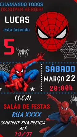 Homem aranha 🕸