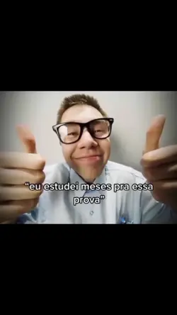 estudar pra prova?