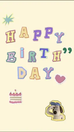 Happy birthday