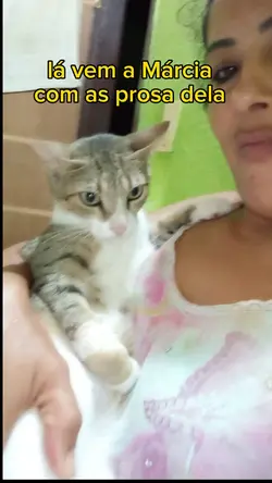 falando com meu gato