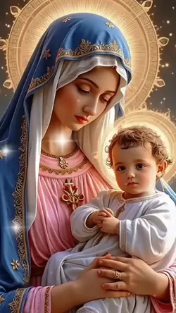 Maria y la Cruz