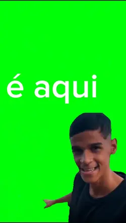 é aqui