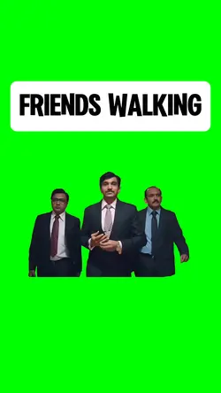 FRIENDS WALKING