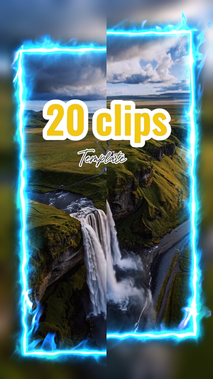 capcut template cover