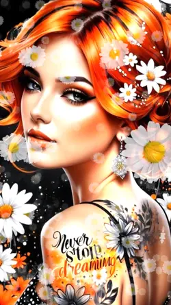 falling daisies 