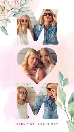 MOM frame 💖✨