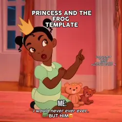 Princess and Frog😂