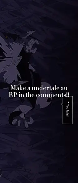 Undertale au RP!!