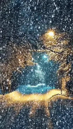 Snow scene