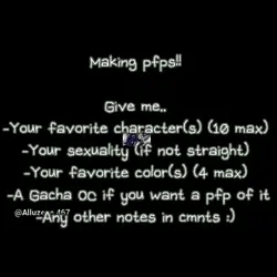 Making Pfps! 