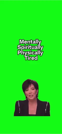 Exhausted kardashian