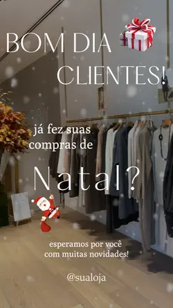 Bom dia clientes 