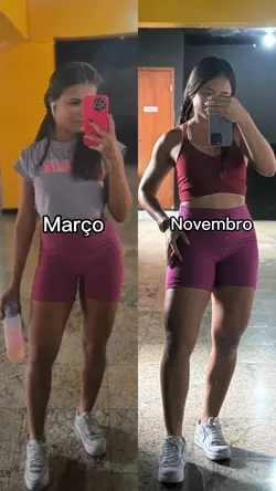 Antes e depois GYM