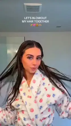 Hair blowout