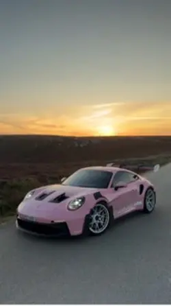 Pink car 
