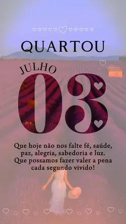 Quartou, 03 de Julho
