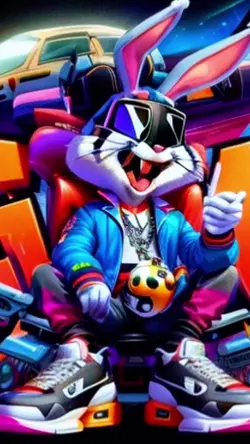 bugs bunny & taz