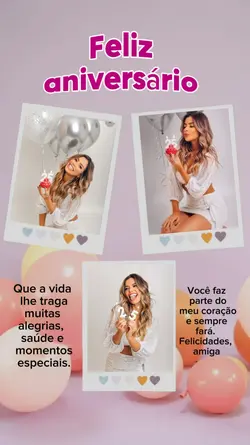 Feliz aniversário 