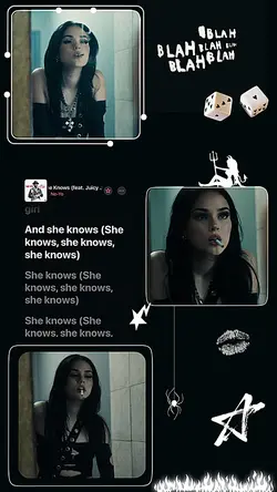 she knows. ✰ 