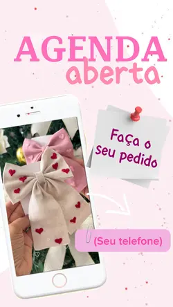 Agenda aberta 📝