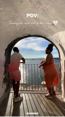Traveling couple