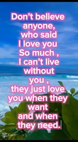 Don’t believe anyone