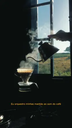 Manhãs com café