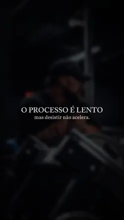 desistir não acelera