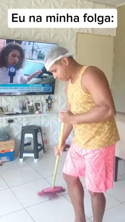 Eu na minha folga 