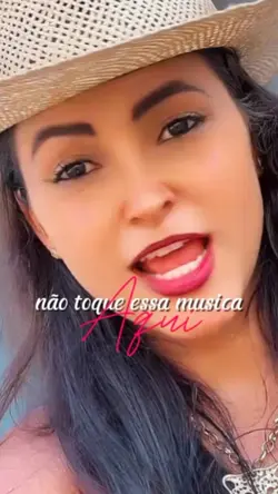 nao toque a musica