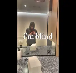 blind 😍 
