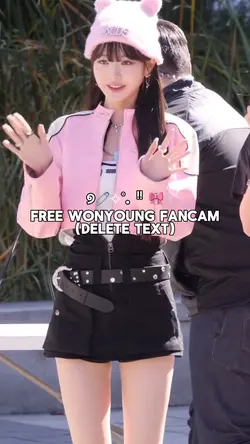 Wonyoung fancam 🎀