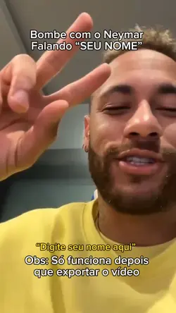 Parabéns do Neymar