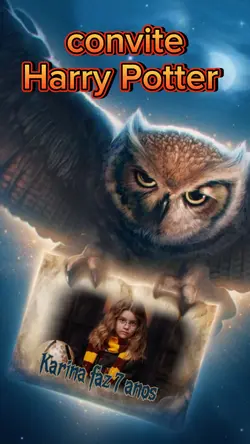 convite Harry Potter