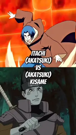 Itachi vs kisame
