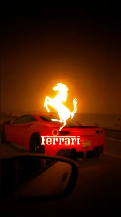 Logo Ferrari Led