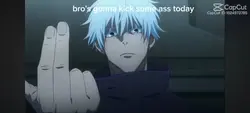 gojo kicks ass