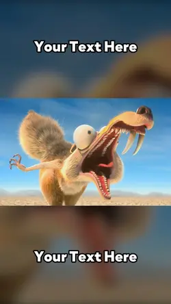 Scrat from Ice Age 