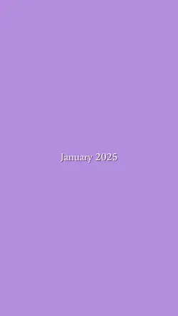 January glow up 