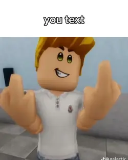 Roblox meme template