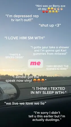 I bet u think abt me