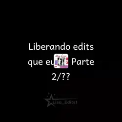 Liberando edits