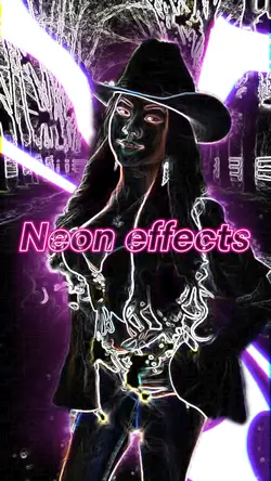 Neon clip
