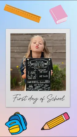 First Day of School