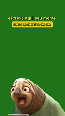 tela verde preguiça 