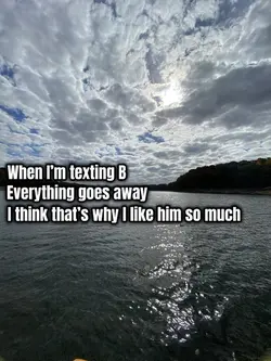 when i’m texting B