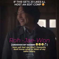 Roh Jae Won 😍💍