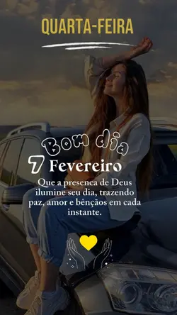 Bom dia quarta-feira