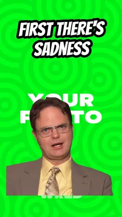 First theres sadness