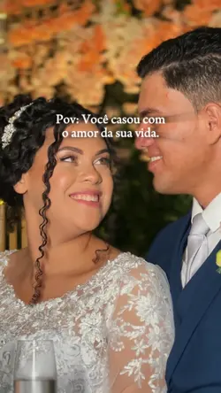 O amor da sua vida!💍